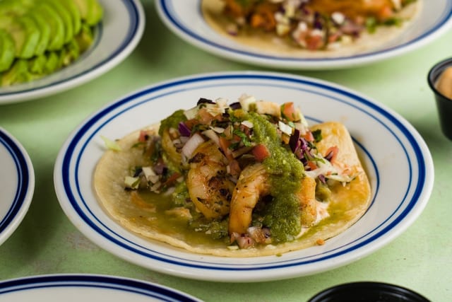 Shrimp Taco.
