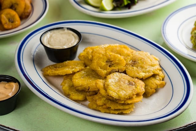 Side of Tostones.