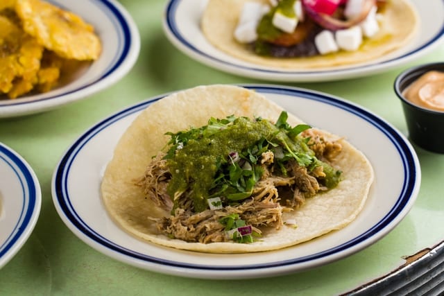 Roast Pork Taco.