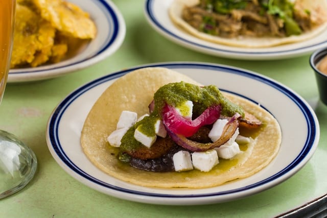 Plantain Taco.
