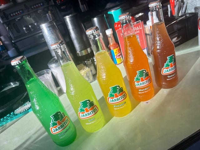 Jarritos Mexican Soda.