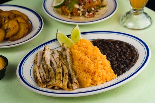 Grilled Chicken Cutlet Plate.